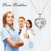 Nurse Necklaces Medicine Stethoscope Heart Shaped Locket Necklaces  Engraved  She Believed she Could so she did on The Pendant Back - Minihomy