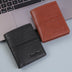 Men Short Leather Wallet - Minihomy