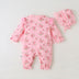 New born baby girl clothes and romper cotton long sleeves - Minihomy