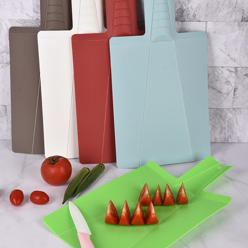 Creative Plastic Chopping Board Kitchen Gadget Foldable Plastic Cutting Practical Shovel Shaped Cutting Board - Minihomy