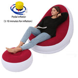 Lazy Bean Bag with Inflatable Folding Sofa - Minihomy