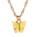 Clavicle Chain Alloy Butterfly Necklace - Minihomy