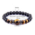 Natural Stone Bracelets Tiger Eye Beads Bracelet for Men - Minihomy