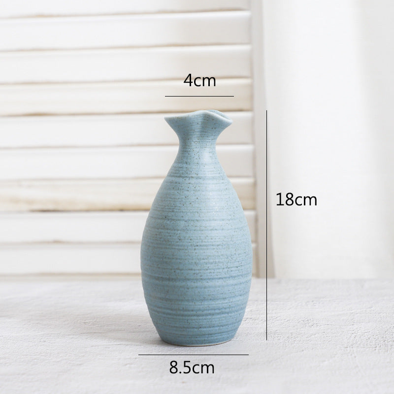 Ceramic Vase Desk Hydroponic Vase Home Decoration - Minihomy