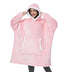 Mink Fleece Warm Loose Blanket Sweater - Minihomy