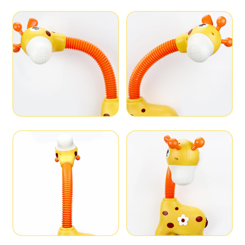 Children Bath Toy Electric Cartoon Giraffe Shower Baby Spray Bathtub Toys Educational Play Game Beach Toys - Minihomy