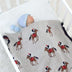 Baby Blankets  Soft Stroller Sleeping Covers  Kids Swaddle Wrap Blanket - Minihomy