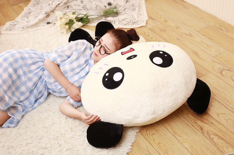 Big Head Panda Plush Toys Stuffed Soft Animal Pillow Cute Bear Gift for Children - Minihomy