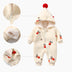 Khaki Padded Warm Baby Clothes Baby Ins Crawling Clothes - Minihomy