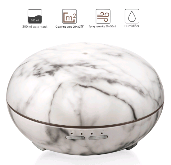 Marble Pattern Aromatherapy Machine Essential Oil Diffuser - Minihomy