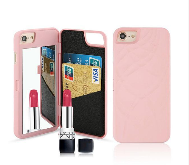 Phone Case with Mirror and Card Slot - Minihomy