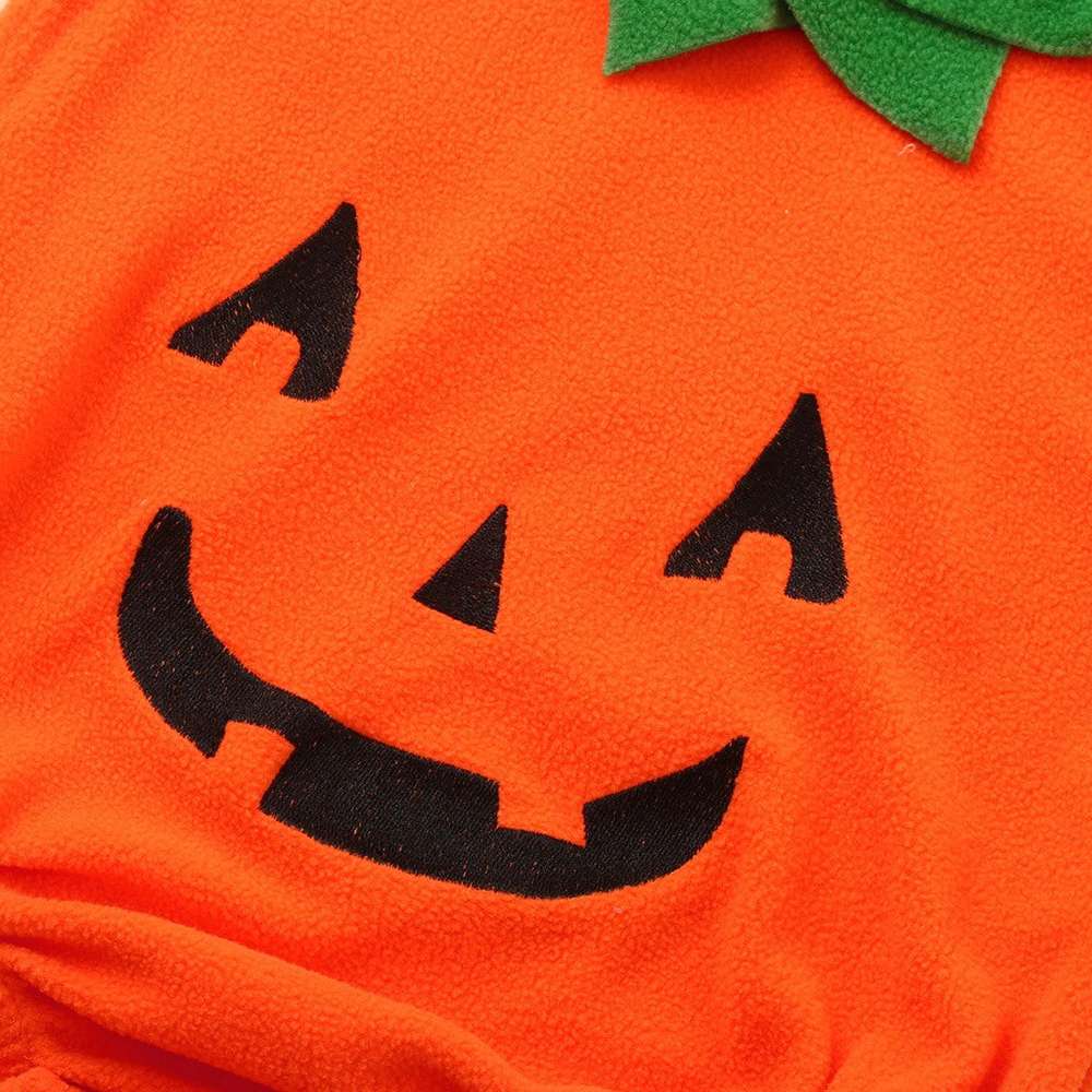 Baby Clothes Halloween Costume - Pumpkin Cosplay Jumpsuit - Minihomy