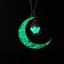 Glowing Pendant Necklaces Silver Plated Chain Necklaces - Minihomy