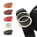 Cross-border Round Buckle Belt Women - Minihomy