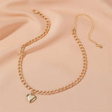 Jewelry Punk Style Thick Clavicle Chain Simple - Minihomy