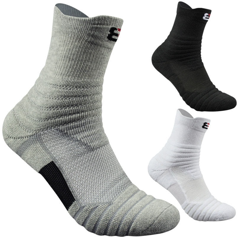 High Quality Men Socks Thick Mens Socks Profession Thermal Towel Bottom Foot Wear - Minihomy