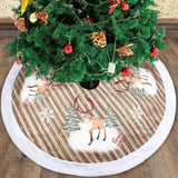 Christmas Tree Bottom Decoration Tree Skirt - Minihomy