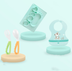 Baby Silicone Suction Cup Dishes Cartoon Learning Bowl - Minihomy