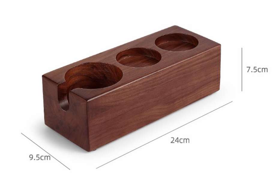 Bomber Powder Press Base Solid Wood Handle Bracket - Minihomy