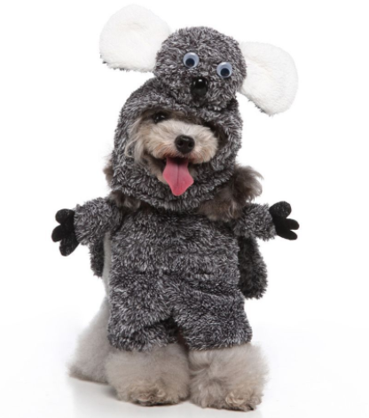 Cosplay Pet Supplies Standing Outfit Funny Dog Clothes Upright Outfit - Minihomy