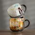 Household Milk Cup Hand-painted Mug Cat Coffee Cup Tea Cup - Minihomy