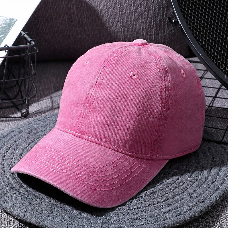 Washed Baseball Caps For Men And Women Outdoor Distressed Sun Hats