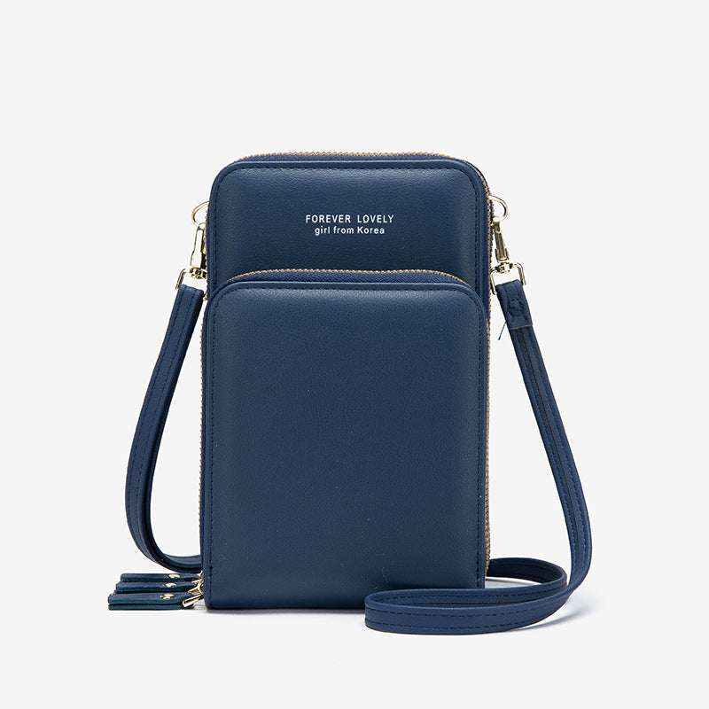 Crossbody Bag Women Tri-fold Pockets Phone Bags - Minihomy