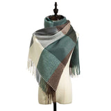 Cashmere Tassel Thickened Cold And Warm Scarf - Minihomy