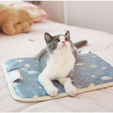 Heating Pad For Pet Dog Cat Electric Winter Warm Carpet for Animals Pet Waterproof Plush Bed Blanket - Minihomy