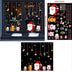 Christmas decorations store window stickers - Minihomy