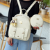 3pcs Set Bag Women Leather Backpack Cute School Backpacks For Teenage Girls Female Shoulder Bag Flowers Purse - Minihomy