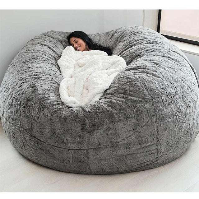 Lazy Sofa Bean Bag Chair Foam Furniture Bean Bag - Minihomy