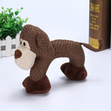 Corduroy Dog Toys for Small Large Dogs Animal Shape Plush Pet Accessories Supplies - Minihomy