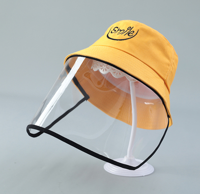 Child Protection Products Hot Buy Anti-spitting Protective Hat Dustproof Cover Kids Boys Girls Fisherman Hat - Minihomy