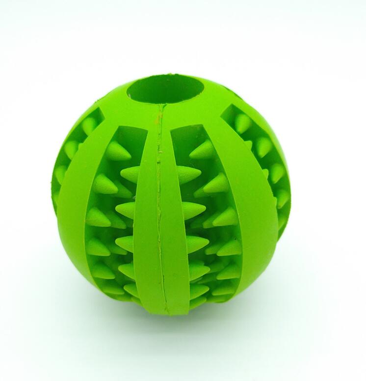 Pet Slow Feeder Dog Toy Cute Funny Rubber Dog Ball Toy - Minihomy