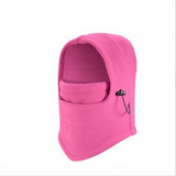 Windproof Hat With Mask Unisex Ski Hat Mens Winter Fleece Wrapped Warm Hat