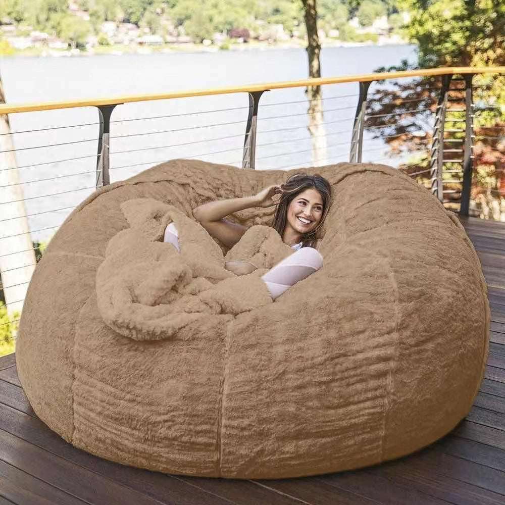 Lazy Sofa Bean Bag Chair Foam Furniture Bean Bag - Minihomy