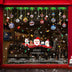 Christmas decorations store window stickers - Minihomy