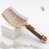 Large Curved Comb Hairbrush Boar Bristles Massage Comb Curly Hair Multifunctional Hair Brush - Minihomy