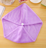 Korean version of coral fleece dry hair cap dry hair towel - Minihomy