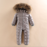 Children's Thick And Warm One-piece Down Jacket - Minihomy