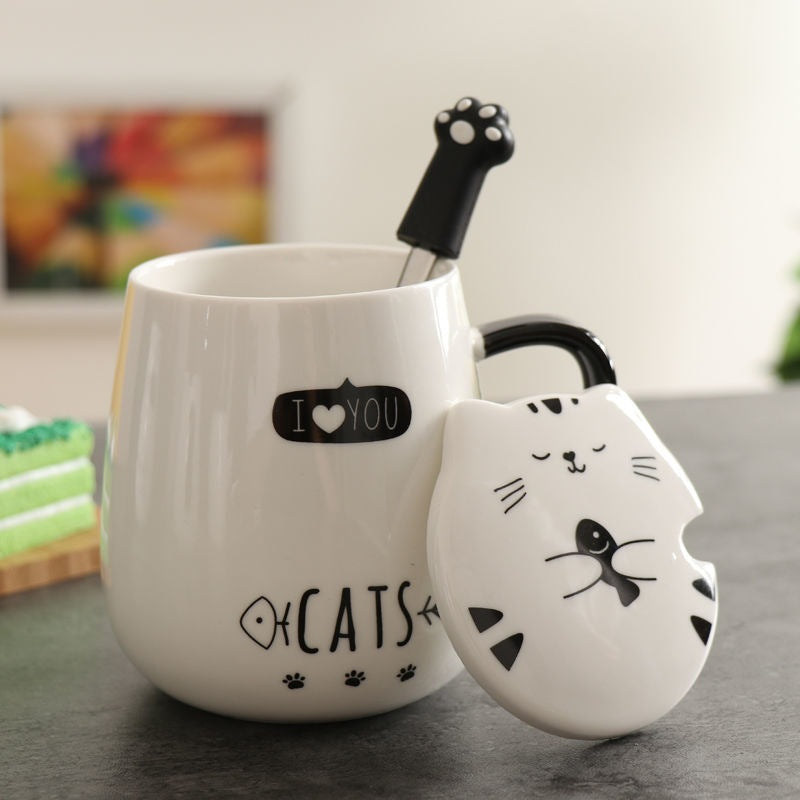 Home Office Personality Simple Ceramic Mug - Minihomy