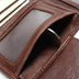 Men's ultra-thin leather wallet - Minihomy