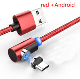 Nylon Braided Magnetic Mobile Phone Charging Cable - Minihomy