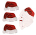 Paper Red Christmas Hat Party Table Decorations For Home - Minihomy