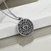 Sterling Silver Seal of Solomon Six-Pointed Star Protection Powers Talisman Pendant Necklaces