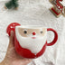 Christmas Ceramic Mug Student Gift Cute Cartoon - Minihomy