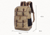 Waterproof Canvas Photography Bag Camera Backpack