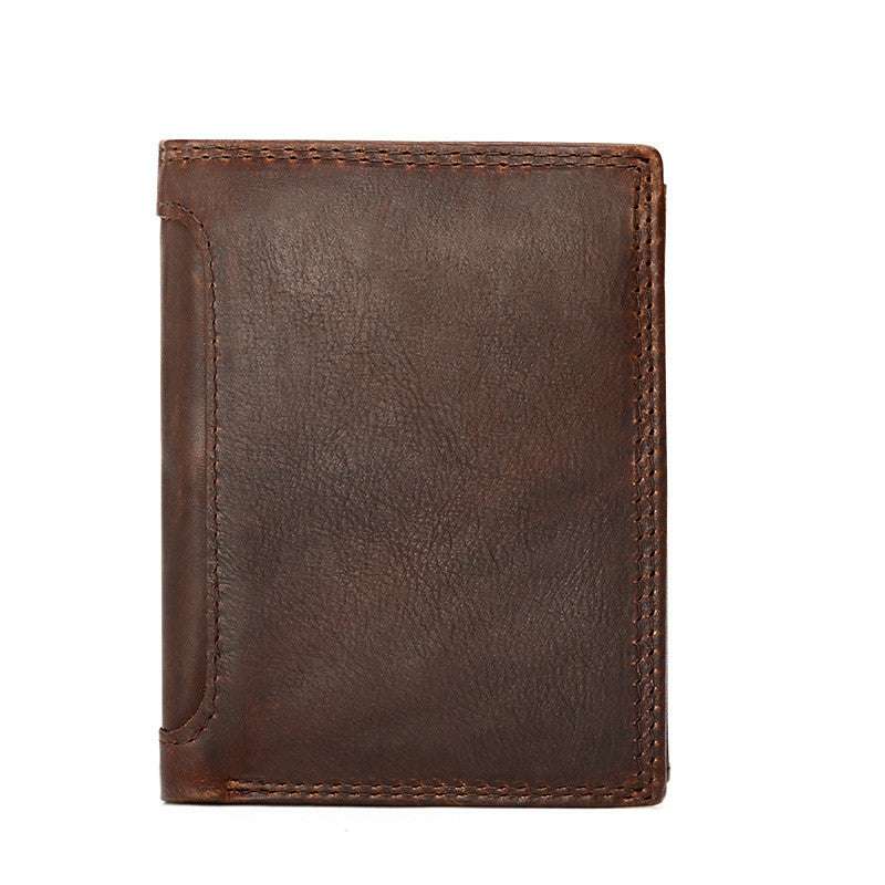 Men's Business Vintage Leather Wallet - Minihomy