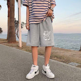 Summer Shorts Men's Korean Trend Loose Hong Kong Style Straight Sports Pants